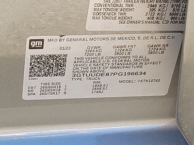 2023 GMC Sierra 1500 SLT