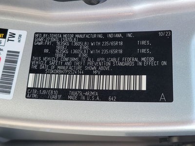 2023 Toyota Highlander XLE