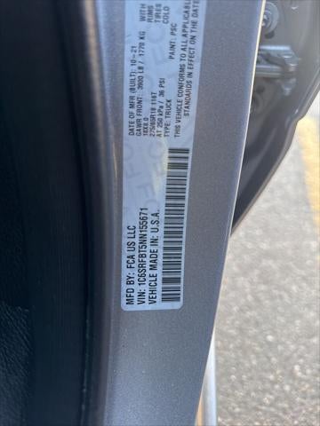 2022 RAM 1500 Big Horn Quad Cab 4x4 6'4' Box