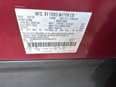 2018 Ford Explorer Sport