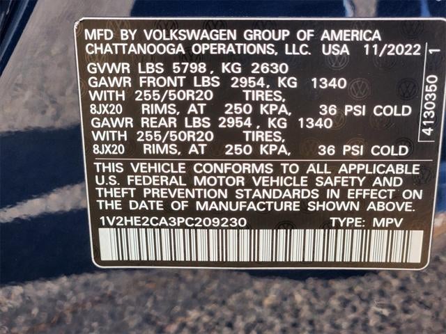 2023 Volkswagen Atlas Cross Sport 3.6L V6 SE w/Technology