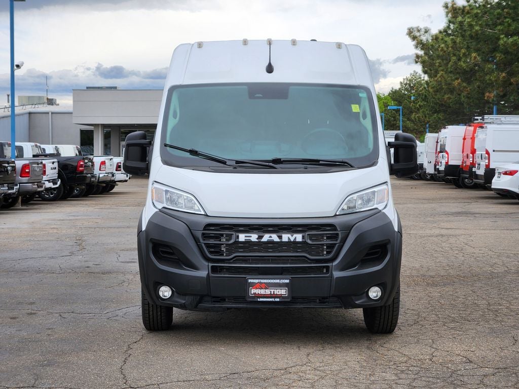 2025 RAM ProMaster 2500 Cargo Van Tradesman High Roof 159' WB w/Pass Seat