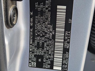 2011 Toyota Sequoia SR5 5.7L V8