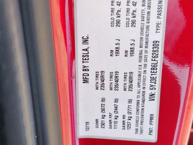 2020 Tesla Model 3 Long Range Dual Motor All-Wheel Drive