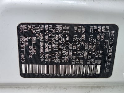 2021 Nissan Rogue SV FWD