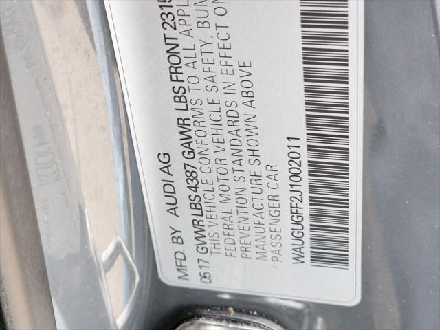 2018 Audi A3 2.0T Premium FrontTrak