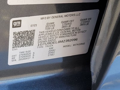 2021 GMC Sierra 1500 SLT