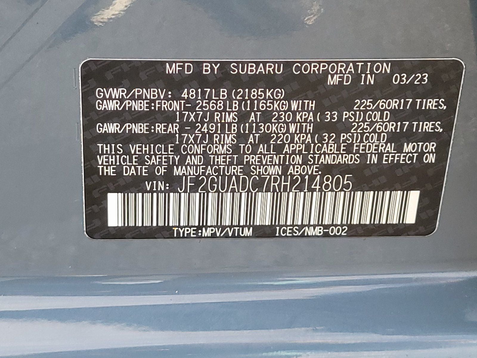 2024 Subaru Crosstrek Premium