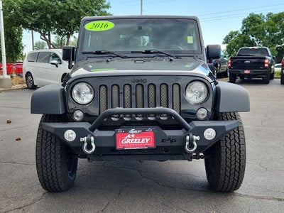 2016 Jeep Wrangler Willys Wheeler