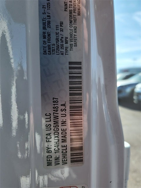 2021 Jeep Wrangler Unlimited Willys