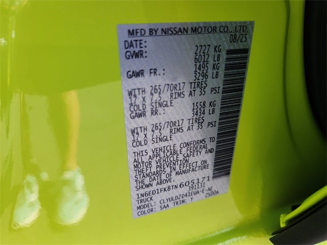 2026 Nissan Frontier PRO-4X