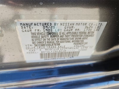 2025 Nissan Versa SV