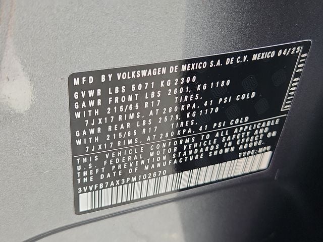 2023 Volkswagen Tiguan S