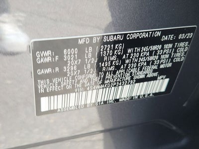 2023 Subaru Ascent Onyx Edition Limited
