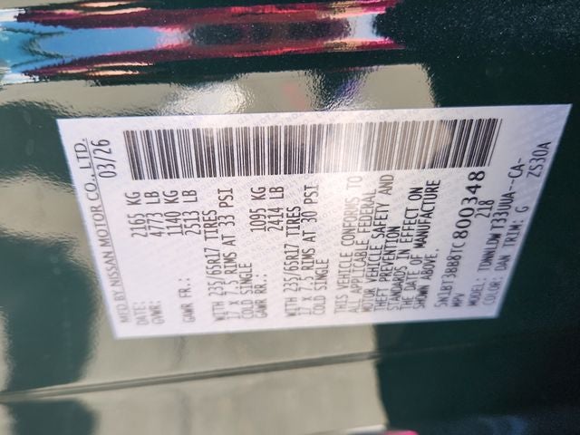 2026 Nissan Rogue Rock Creek