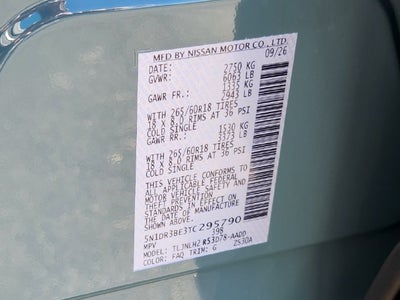 2026 Nissan Pathfinder Rock Creek