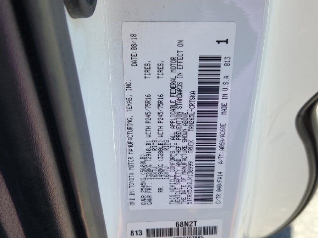 2018 Toyota Tacoma SR