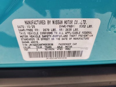 2026 Nissan LEAF SV+