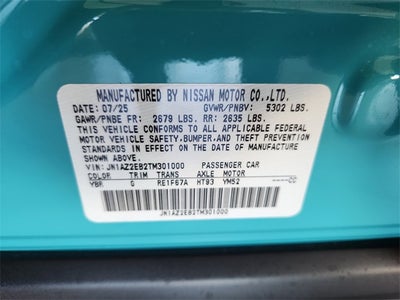 2026 Nissan LEAF PLATINUM+