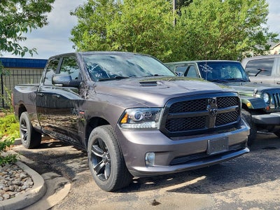 2018 RAM 1500 Night Quad Cab 4x4 6'4' Box