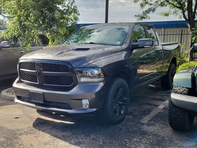 2018 RAM 1500 Night Quad Cab 4x4 6'4' Box