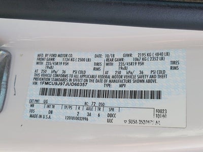 2018 Ford Escape Titanium