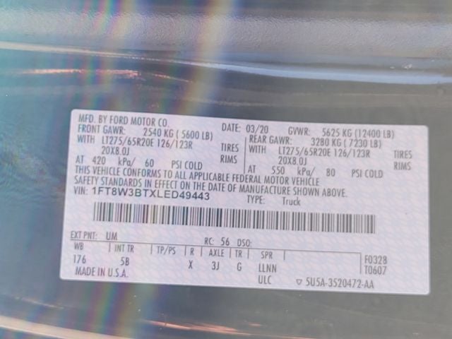 2020 Ford F-350SD Lariat