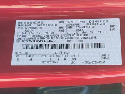 2023 Ford F-150 Lariat
