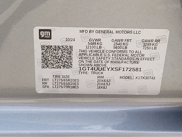 2025 GMC Sierra 3500HD SLT