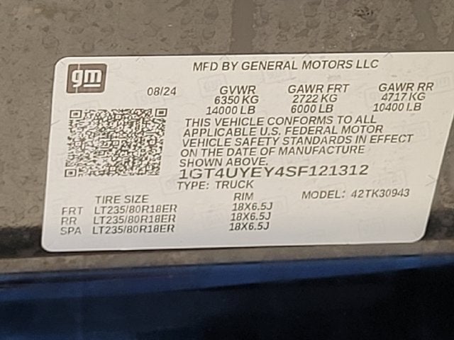 2025 GMC Sierra 3500HD Denali Ultimate