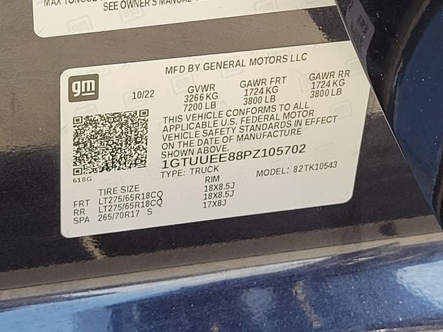 2023 GMC Sierra 1500 AT4