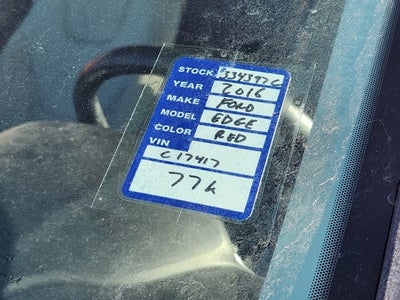 2016 Ford Edge Titanium