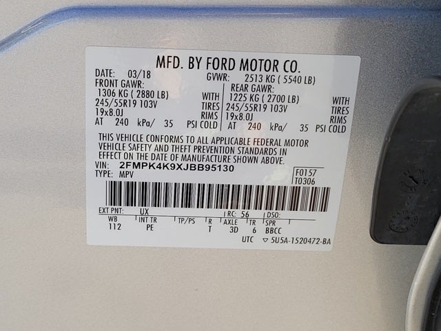 2018 Ford Edge Titanium