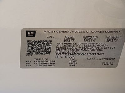 2019 GMC Sierra 2500HD Base