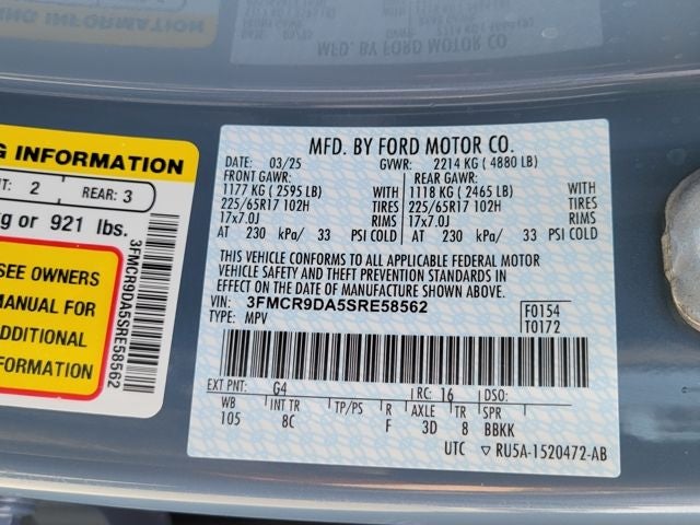 2025 Ford Bronco Sport Badlands