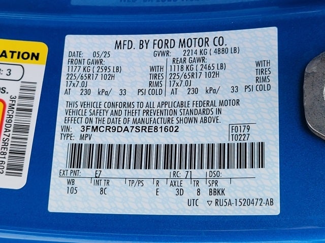 2025 Ford Bronco Sport Badlands