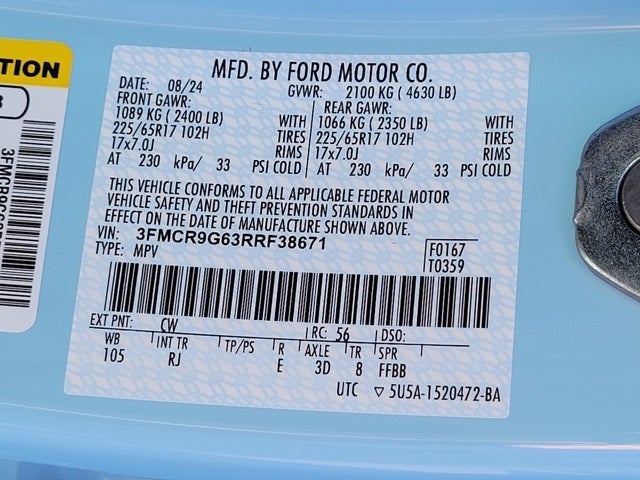 2024 Ford Bronco Sport Heritage