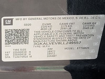 2020 GMC Terrain SLT