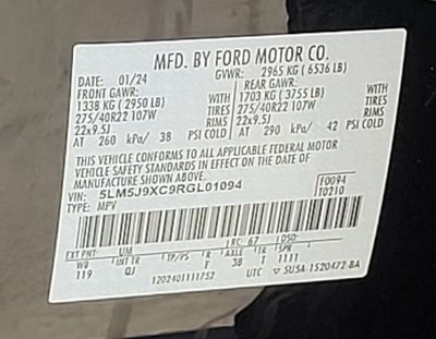 2024 Lincoln Aviator Black Label Premium