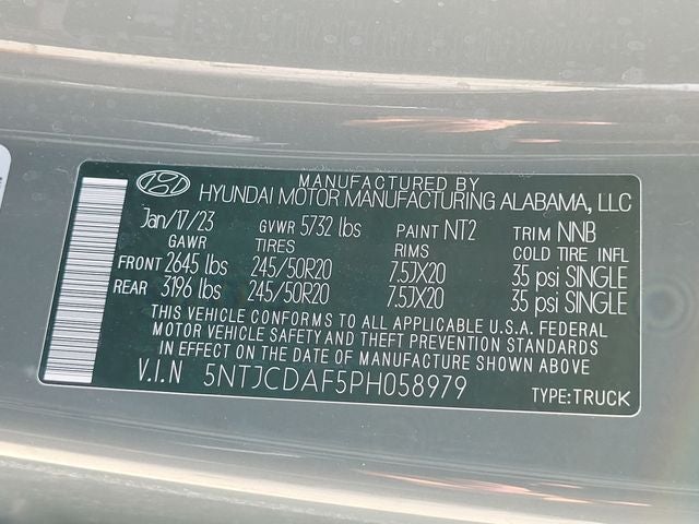 2023 Hyundai Santa Cruz NIGHT