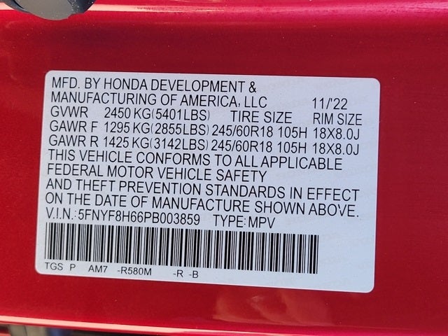 2023 Honda Passport TrailSport