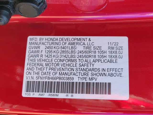 2023 Honda Passport TrailSport