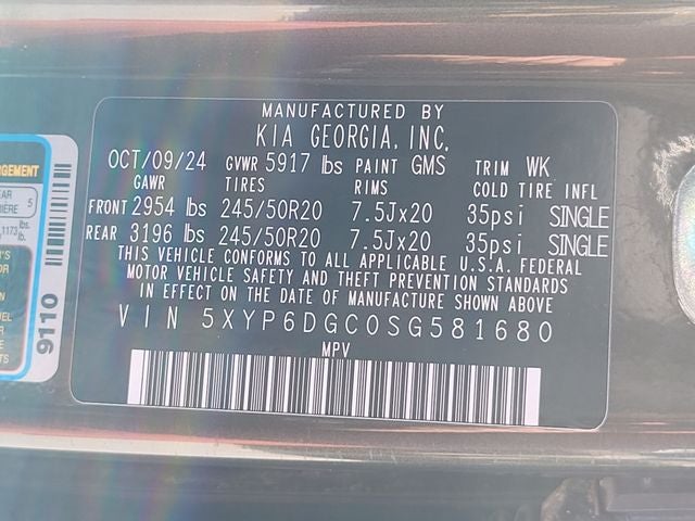2025 Kia Telluride S