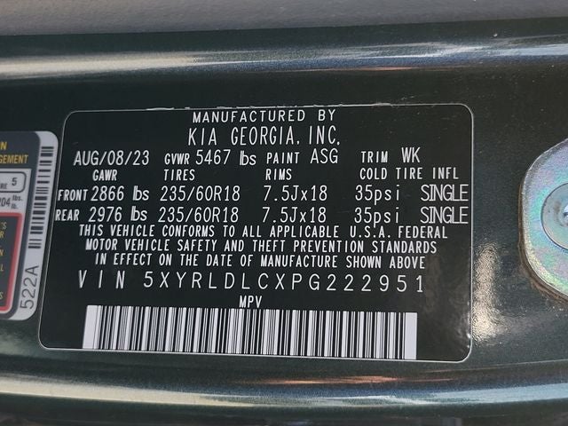 2023 Kia Sorento X-Line S