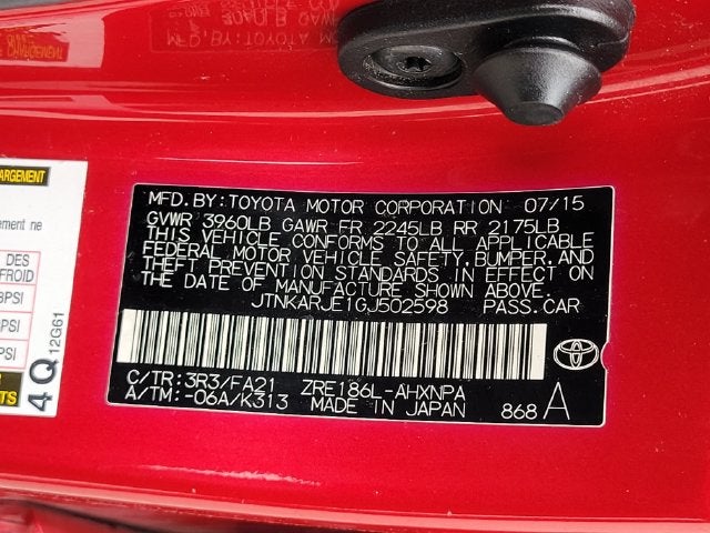 2016 Scion iM Base