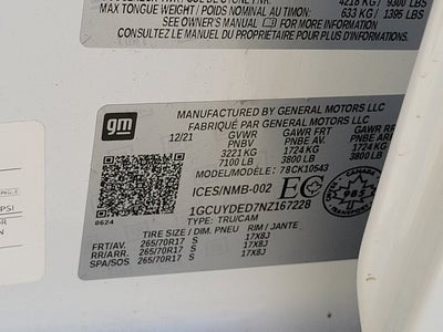 2022 Chevrolet Silverado 1500 LTD LT