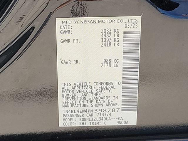 2023 Nissan Altima SL - Photo 14