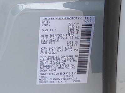 2027 Nissan Frontier PRO-4X