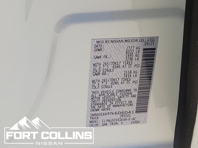 2026 Nissan Frontier PRO-4X