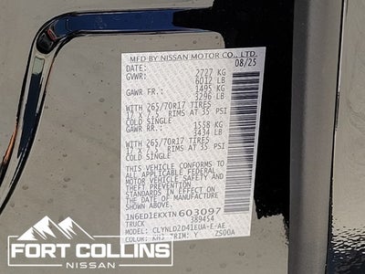 2026 Nissan Frontier PRO-4X